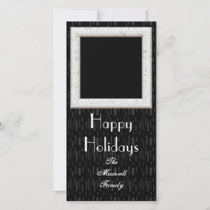 Agradecimiento HAMbyWG - Tarjeta de marco Faux de Felices Fiestas