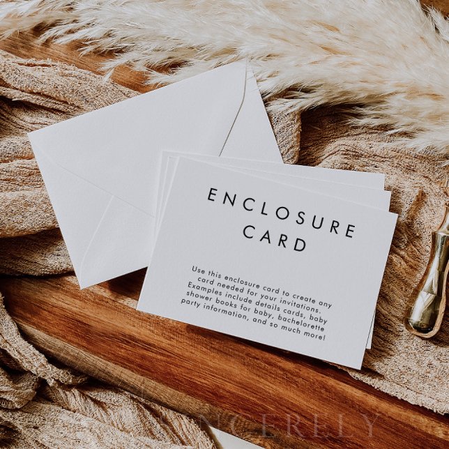 Agradecimiento HARLOW moderna tarjeta de gabinete mínima (Subido por el creador)