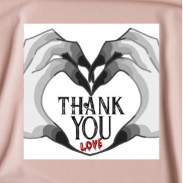 Agradecimiento Hasta que la muerte nos separe | Tarjeta de agrade