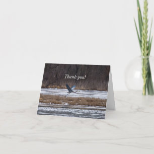 Agradecimiento Heron Take Off (Heron despegarse) - Tarjeta de agr