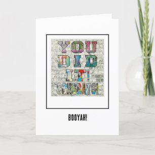 Agradecimiento Hizo Su Felicitación Tarjeta De Saludo