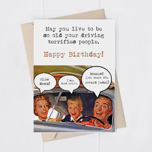 Agradecimiento Humor Tarjeta de felicitación de cumpleaños para p