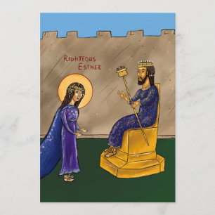 Agradecimiento Icono de la justa Esther Tarjeta de icono de papel