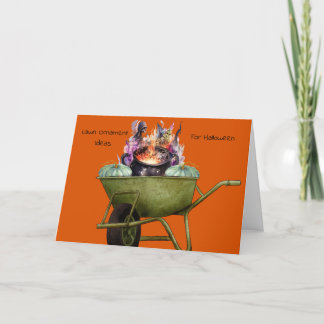 Agradecimiento Ideas de ornamentos de césped para la tarjeta de H