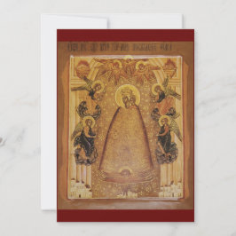 Agradecimiento Iluminación de las mentes Tarjeta de oración de la