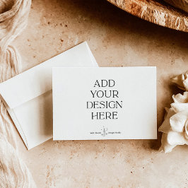 Agradecimiento Impresión de tarjeta de respuesta horizontal de 3,