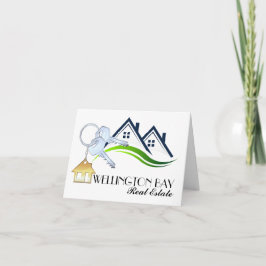 Agradecimiento inmobiliario o nota en blanco