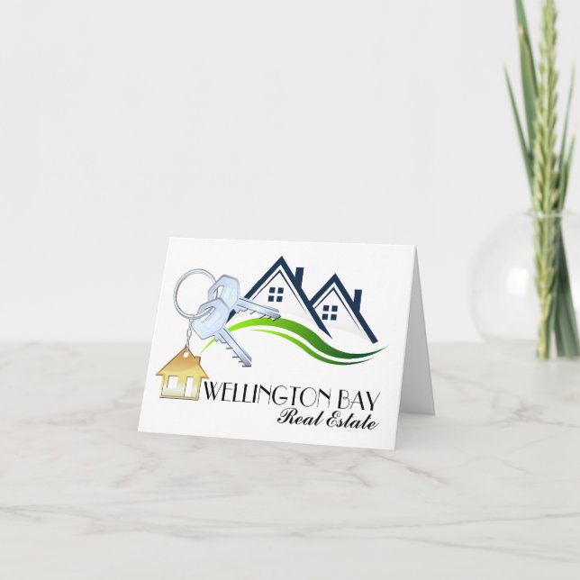 Agradecimiento inmobiliario o nota en blanco (Anverso)