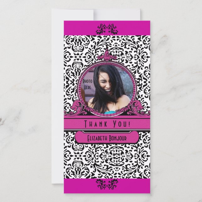 Agradecimiento Inserción de foto ~ Gracias Tarjeta fotográfica (Anverso)