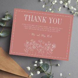 Agradecimiento Juliette | Colores curados | Tarjeta de agradecimi