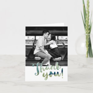 Agradecimiento La acuarela de la foto le agradece tarjeta