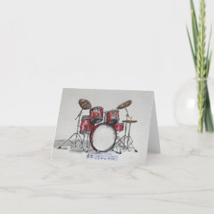 Agradecimiento La tarjeta de cumpleaños del cumpleaños de Beat