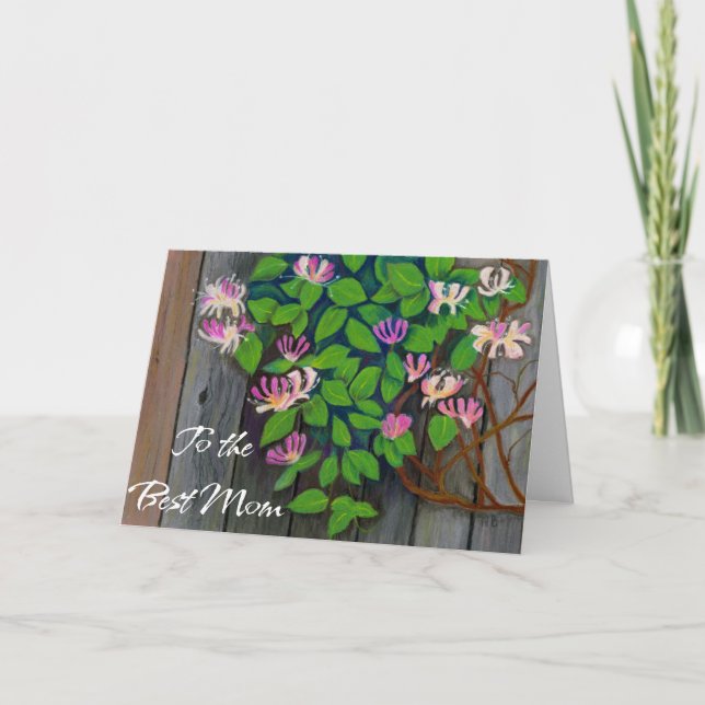 Agradecimiento Lágrima de la tarjeta del día de la madre (Anverso)