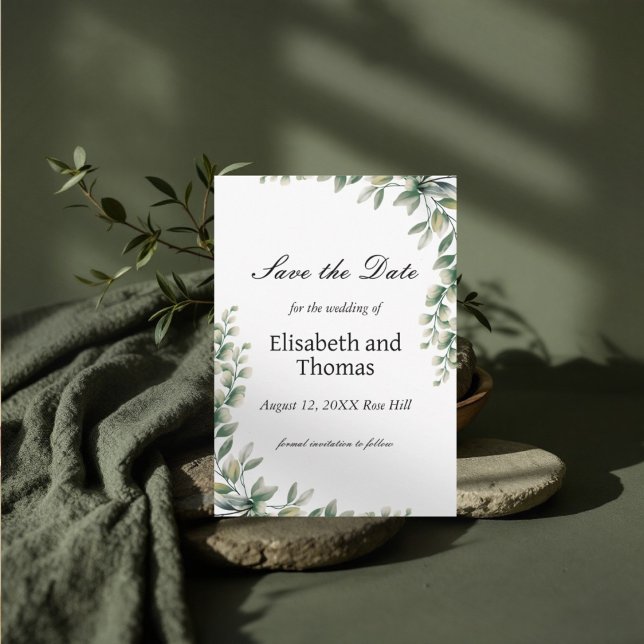 Agradecimiento Las hojas de eucalipto botánico ahorran la tarjeta (Subido por el creador)