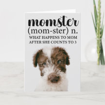 Mamá... mejor tarjeta personalizada del día de la