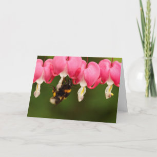 Agradecimiento Manosee la abeja en tarjeta de felicitación en