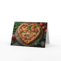 MÁS QUE PIZZA, TARJETA DE AMOR