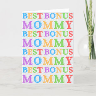 Agradecimiento Mejor Tarjeta de Bonos para el Día de la Madre