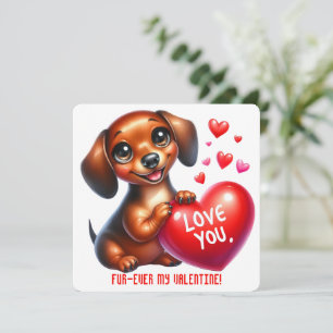 Agradecimiento Mi eterno amor - Tarjeta del Día de San Valentín