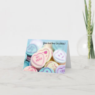 Agradecimiento "Mi héroe" - Tarjeta de felicitación de dulces en 