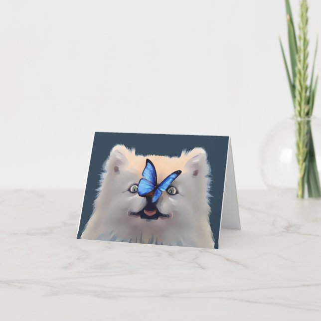 AGRADECIMIENTO NARIZ DE LA MARIPOSA GRACIAS A LA TARJETA (Anverso)