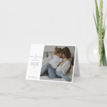 Navidades elegantes y con clase y tarjeta de Año N