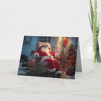 Agradecimiento Navidades en la tarjeta de felicitación Trailer Pa