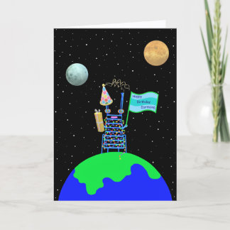 Agradecimiento Nueva tarjeta de cumpleaños Alien 1 Jo Images