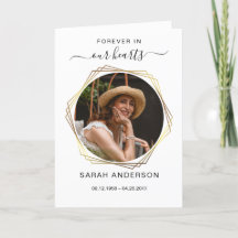 Obituario funerario de servicio con tarjeta de agr