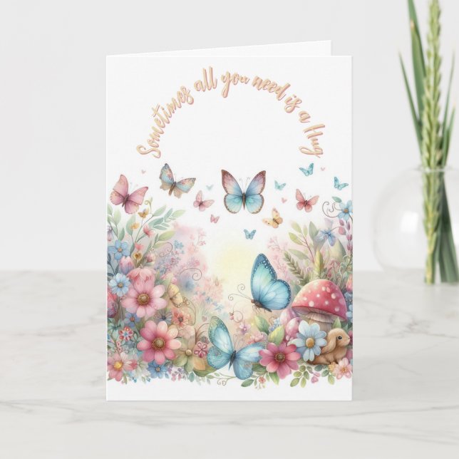 Agradecimiento Obtener una tarjeta de felicitación adecuada (Anverso)