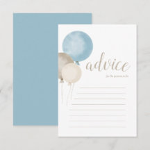 ¡Oh, chico! Tarjeta de consejo de globo acuático