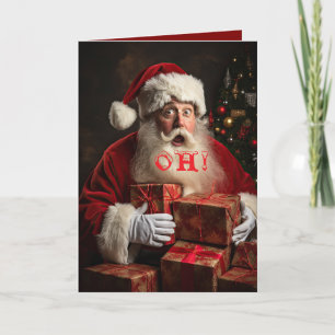 AGRADECIMIENTO ¡OH! TARJETA DE NAVIDADES DE GRANDSON LISTA DE SAN