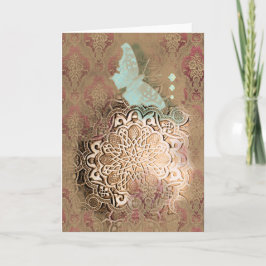 Agradecimiento Oriental Glow II - Tarjeta de felicitación