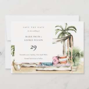 Agradecimiento Palm Beach Tropical Cabana Guardar La Tarjeta De F