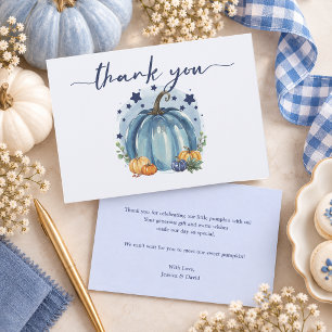 Agradecimiento para Baby Shower del pequeño niño c