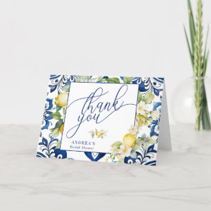 Agradecimiento para Despedida de Soltera con Limón