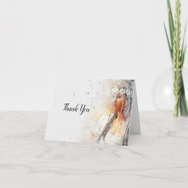 Agradecimiento para Despedida de Soltera con Novia (Anverso)