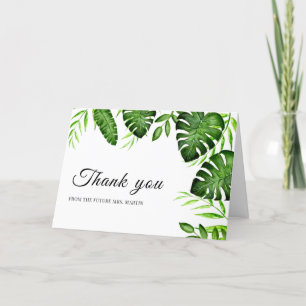 Agradecimiento para Despedida de Soltera Tropical