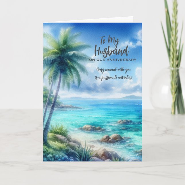 Agradecimiento Para mi tarjeta de felicitación del aniversario de (Anverso)