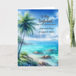 Agradecimiento Para mi tarjeta de felicitación del aniversario de