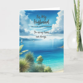 Agradecimiento Para mi tarjeta de felicitación del aniversario de