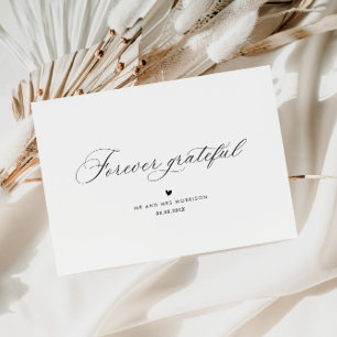 AGRADECIMIENTO PARA SIEMPRE tarjeta de agradecim