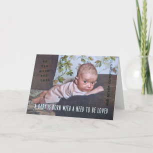 Agradecimiento PEQUEÑA tarjeta de felicitación para problemas