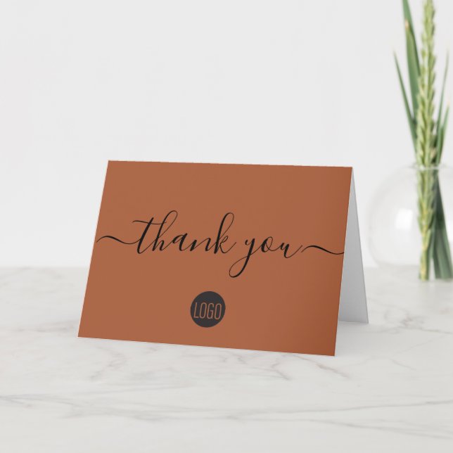 Agradecimiento personalizado a clientes de negocio (Anverso)