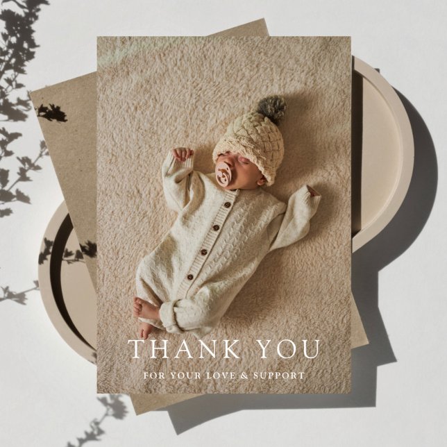Agradecimiento personalizado para baby shower con  (Subido por el creador)