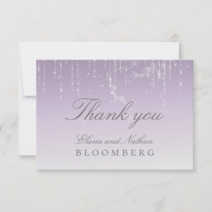 Agradecimiento Planetario Tarjeta RSVP de Boda Chuppah Wedding