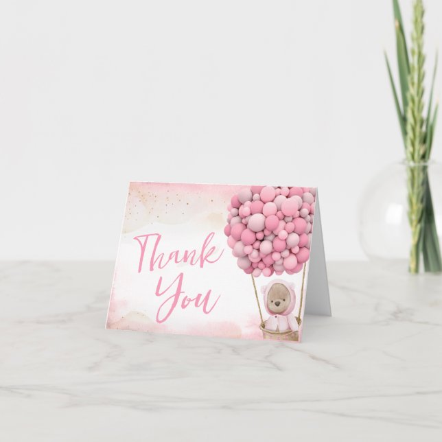 Agradecimiento Podemos Esperar La Tarjeta De Gracias De Baby Show (Anverso)