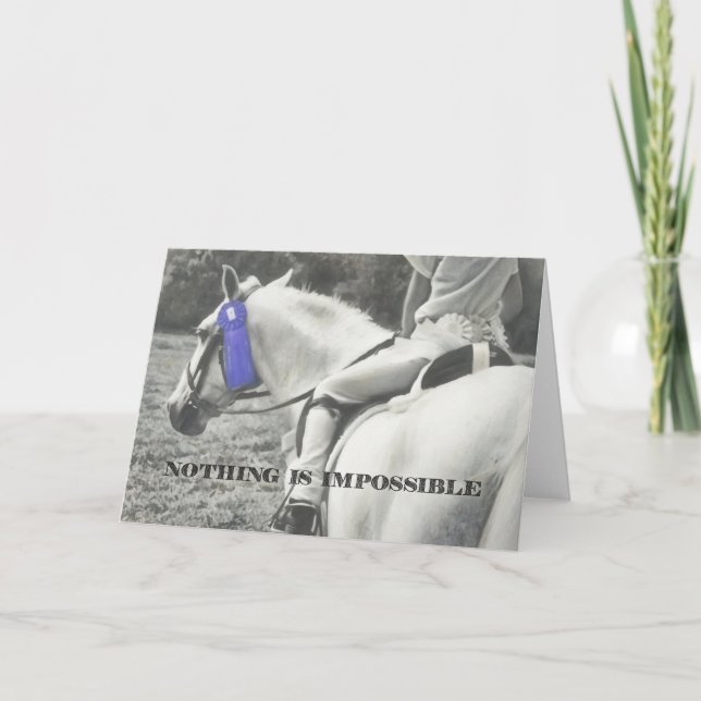 Agradecimiento PRIMERA tarjeta de felicitación SHOW (Anverso)