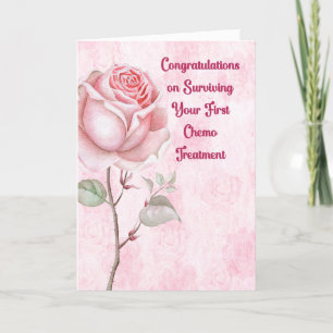 Agradecimiento Primera tarjeta de tratamiento de químicos