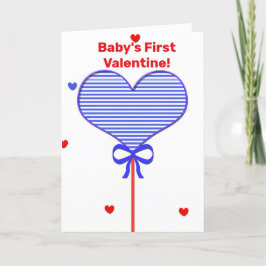 AGRADECIMIENTO PRIMERA TARJETA DE VALENTINA DE UN BEBÉ